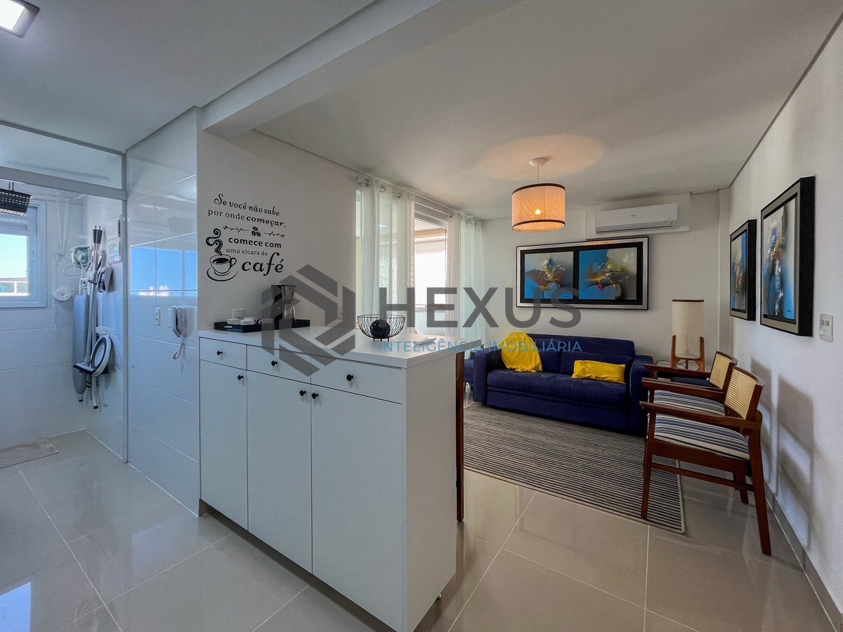 Foto 5 de Apartamento com varanda gourmet e lazer em prédio novo na Praia das Pitangueiras, Guaruja
