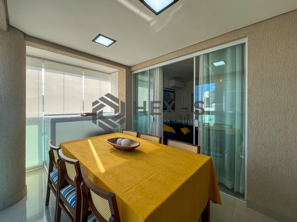 Foto 10 de Apartamento com varanda gourmet e lazer em prédio novo na Praia das Pitangueiras, Guaruja
