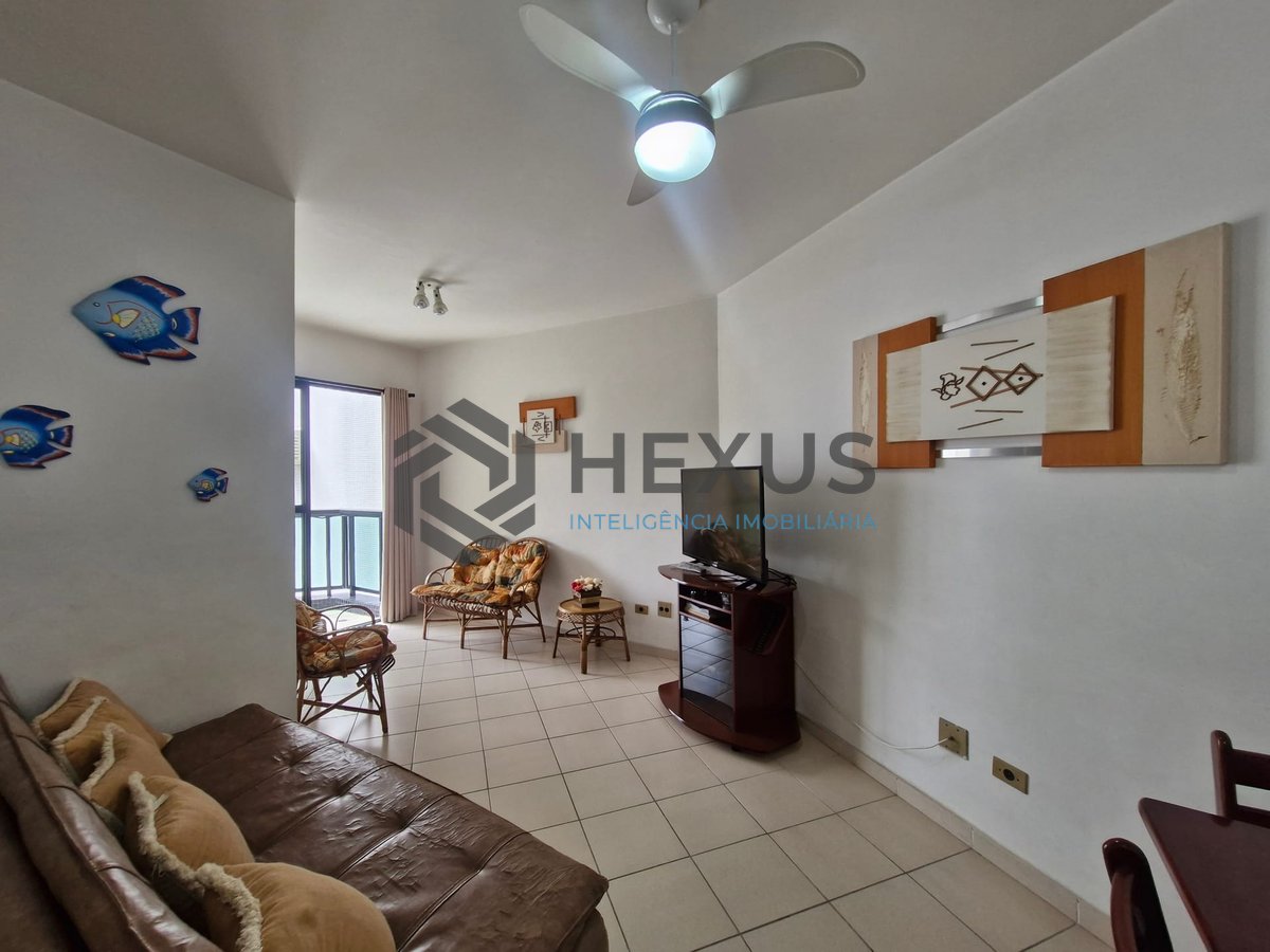 Foto 3 de Apartamento com varanda e lazer na Praia das Pitangueiras, Guaruja