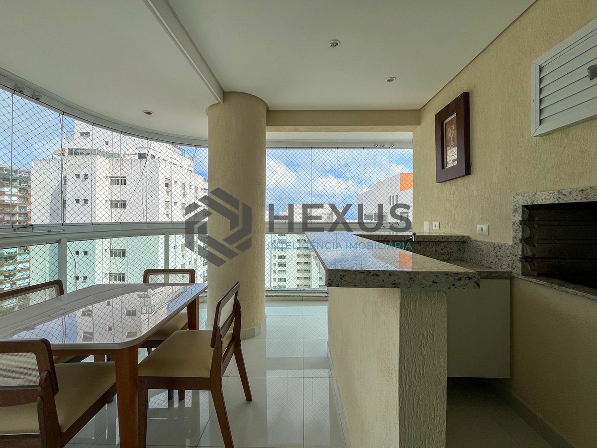 Foto 26 de Apartamento com varanda gourmet e lazer na Praia das Pitangueiras, Guaruja
