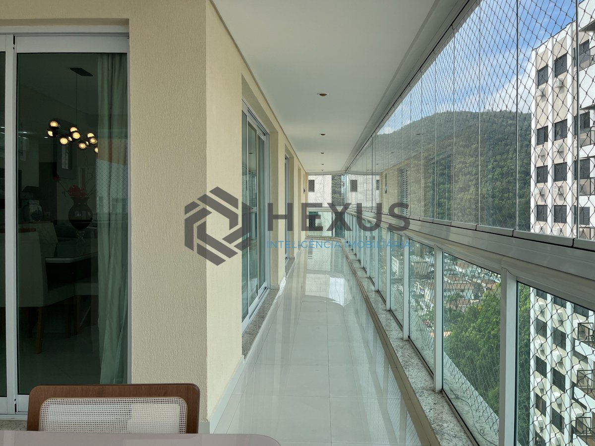 Foto 28 de Apartamento com varanda gourmet e lazer na Praia das Pitangueiras, Guaruja