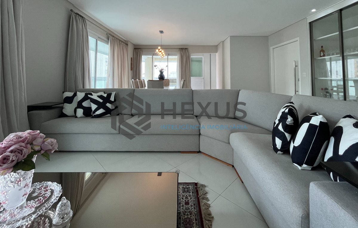 Foto 8 de Apartamento com varanda gourmet e lazer na Praia das Pitangueiras, Guaruja