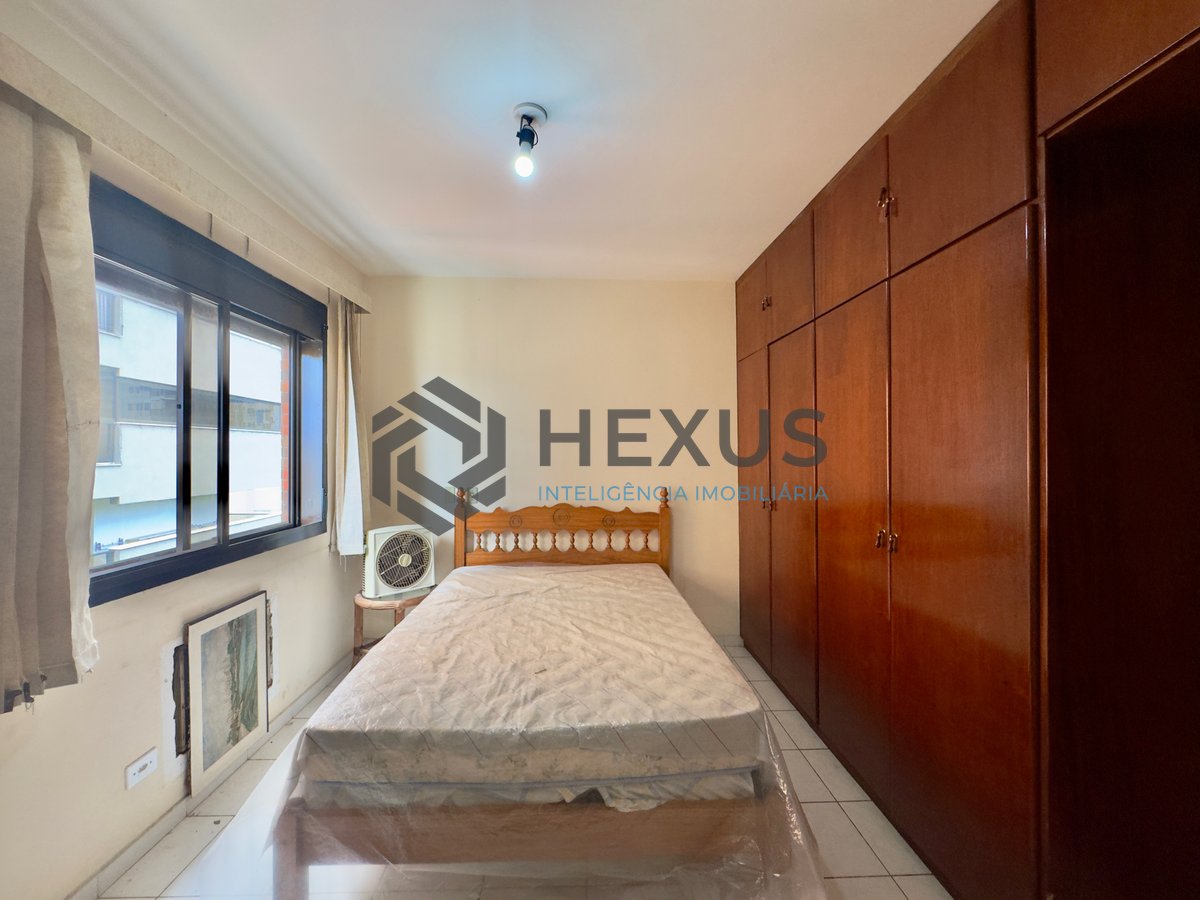Foto 19 de Apartamento com varanda vista mar e lazer a uma quadra da Praia das Asturias, Guaruja