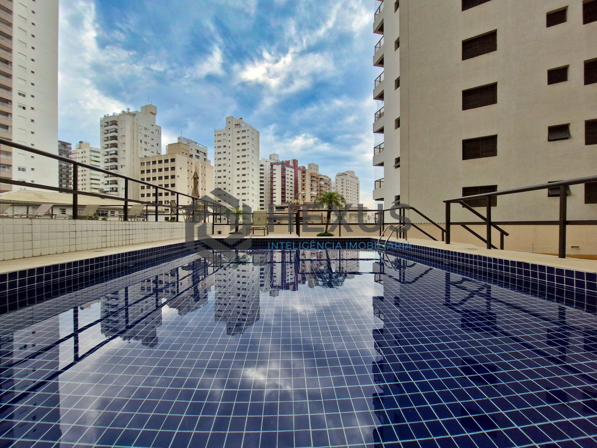 Foto 40 de Apartamento com varanda vista mar e lazer na beira mar da praia no Tombo, Guarujá