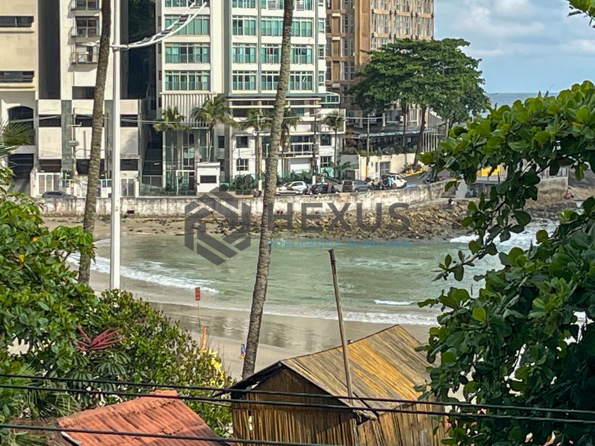 Foto 12 de Apartamento frente mar com vaga box à venda, Pitangueiras, Guarujá, SP