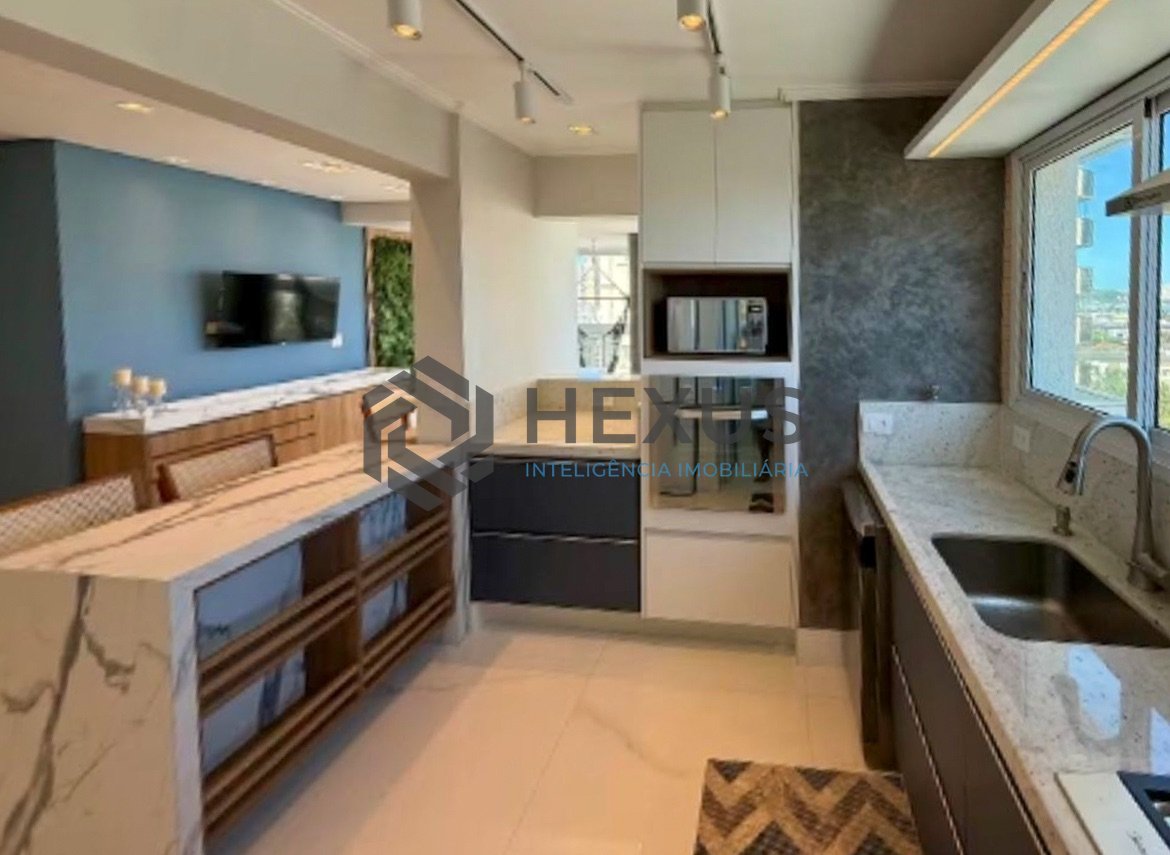 Foto 19 de Apartamento reformado com varanda gourmet e lazer na Praia da Enseada, Guaruja