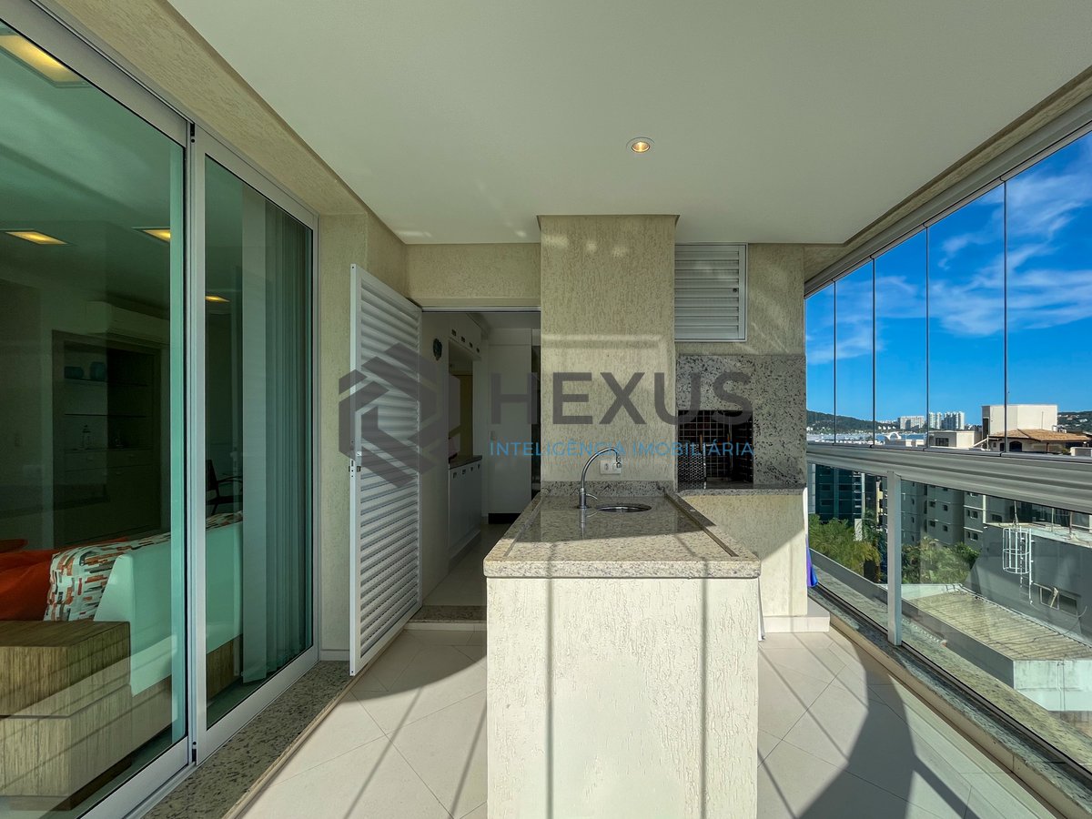 Foto 14 de Apartamento com varanda gourmet e lazer na região da Brunella na Praia da Enseada, Guaruja