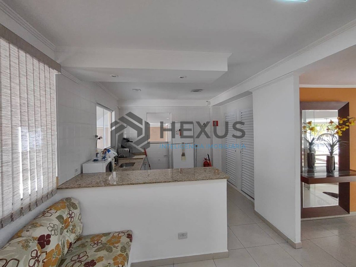 Foto 29 de Apartamento com varanda e lazer na Praia da Enseada, Guaruja