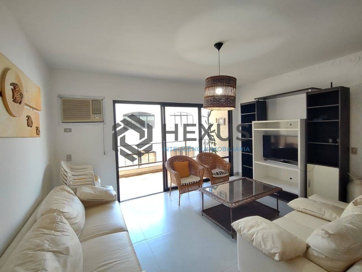 Foto 4 de Apartamento com varanda e lazer na Praia da Enseada, Guaruja
