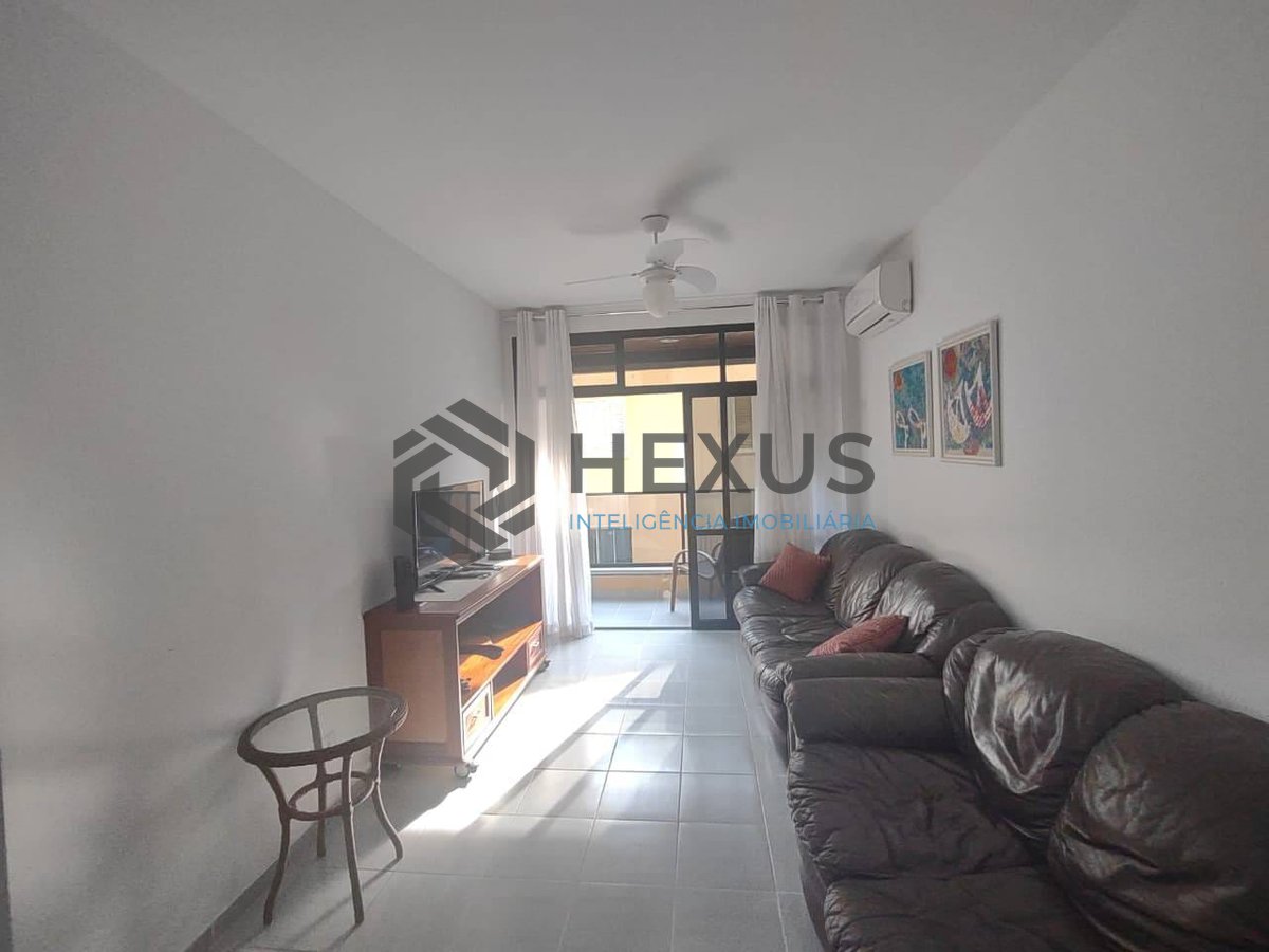 Foto 5 de Apartamento com varanda e lazer na Praia da Enseada, Guaruja