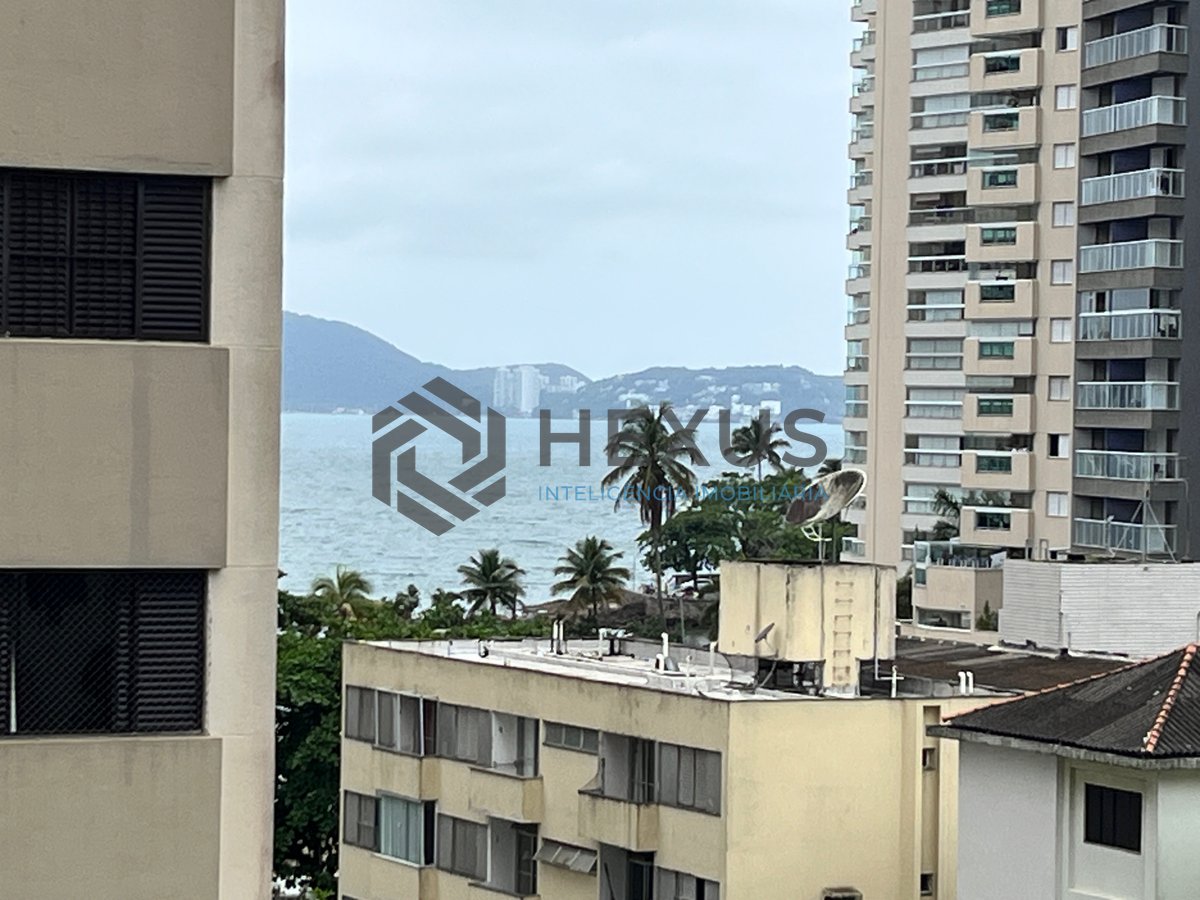 Foto 4 de Apartamento com varanda gourmet vista mar e lazer na beira mar da Praia das Astúrias, Guaruja