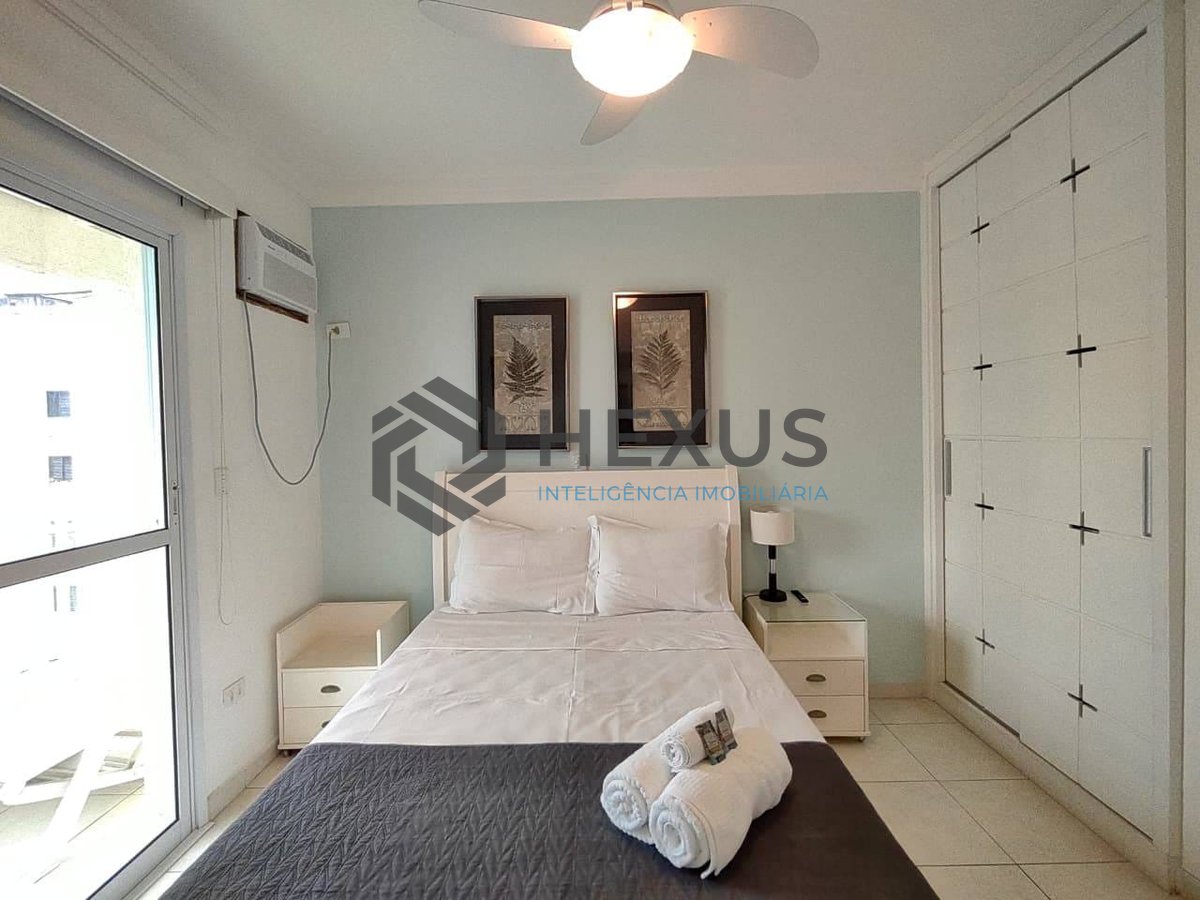 Foto 15 de Apartamento com varanda gourmet e lazer na Praia da Enseada, Guaruja