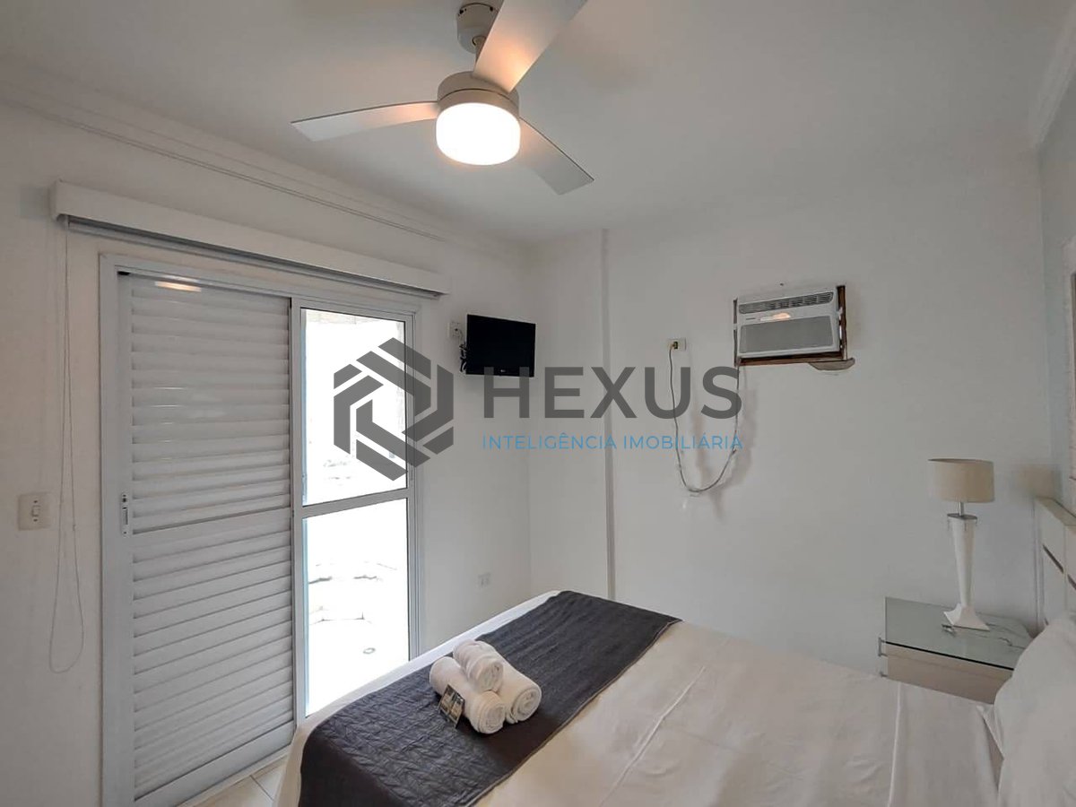 Foto 18 de Apartamento com varanda gourmet e lazer na Praia da Enseada, Guaruja