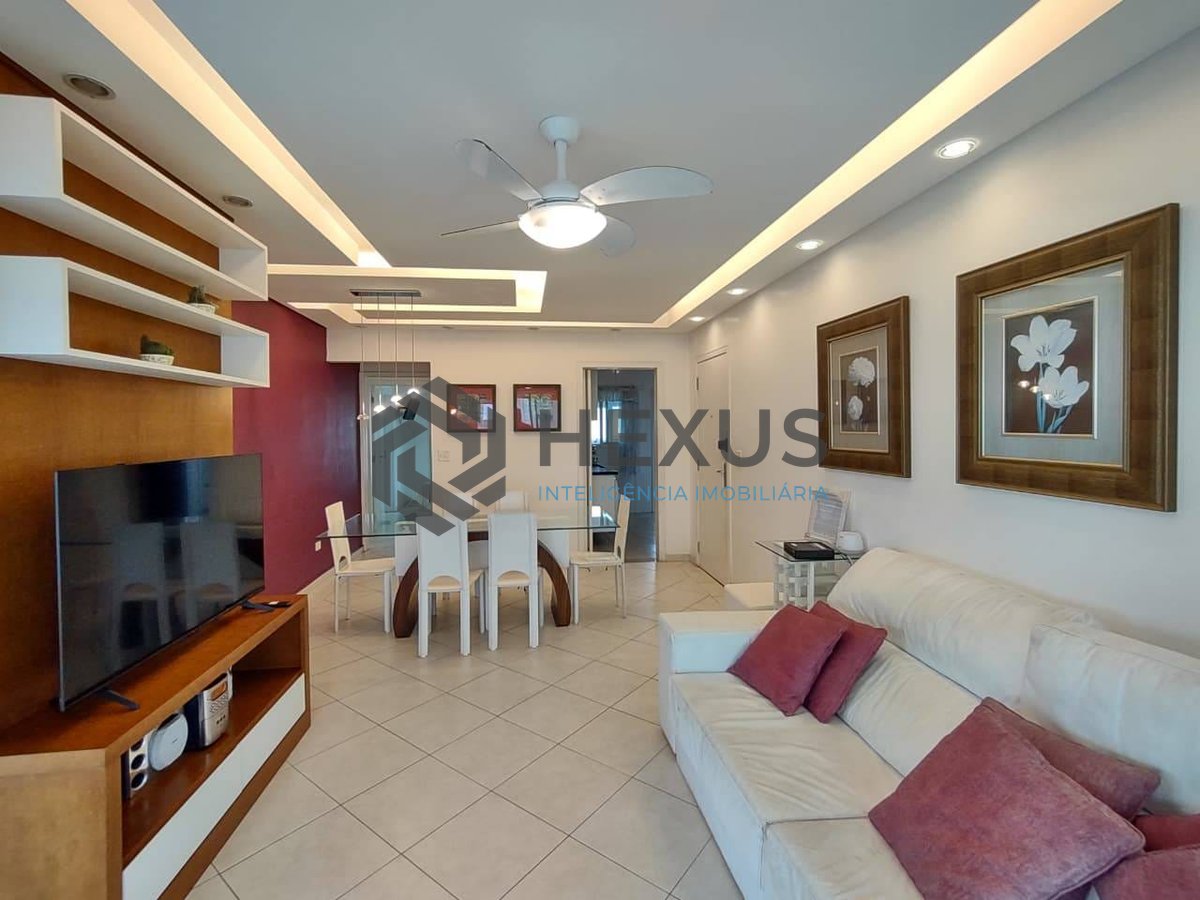 Foto 4 de Apartamento com varanda gourmet e lazer na Praia da Enseada, Guaruja
