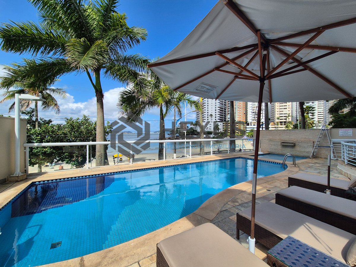 Foto 39 de Apartamento frente mar com varanda gourmet e lazer na Praia das Asturias, Guaruja