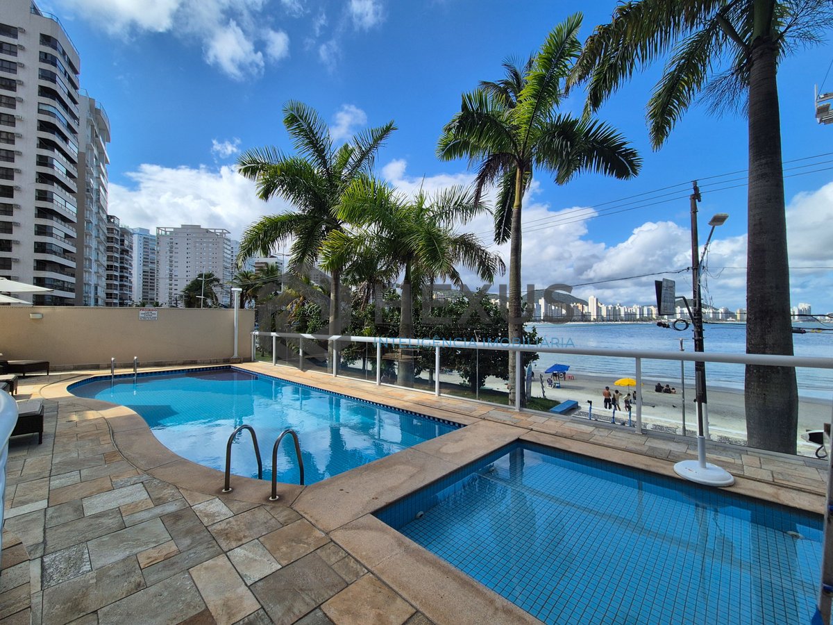 Foto 40 de Apartamento frente mar com varanda gourmet e lazer na Praia das Asturias, Guaruja