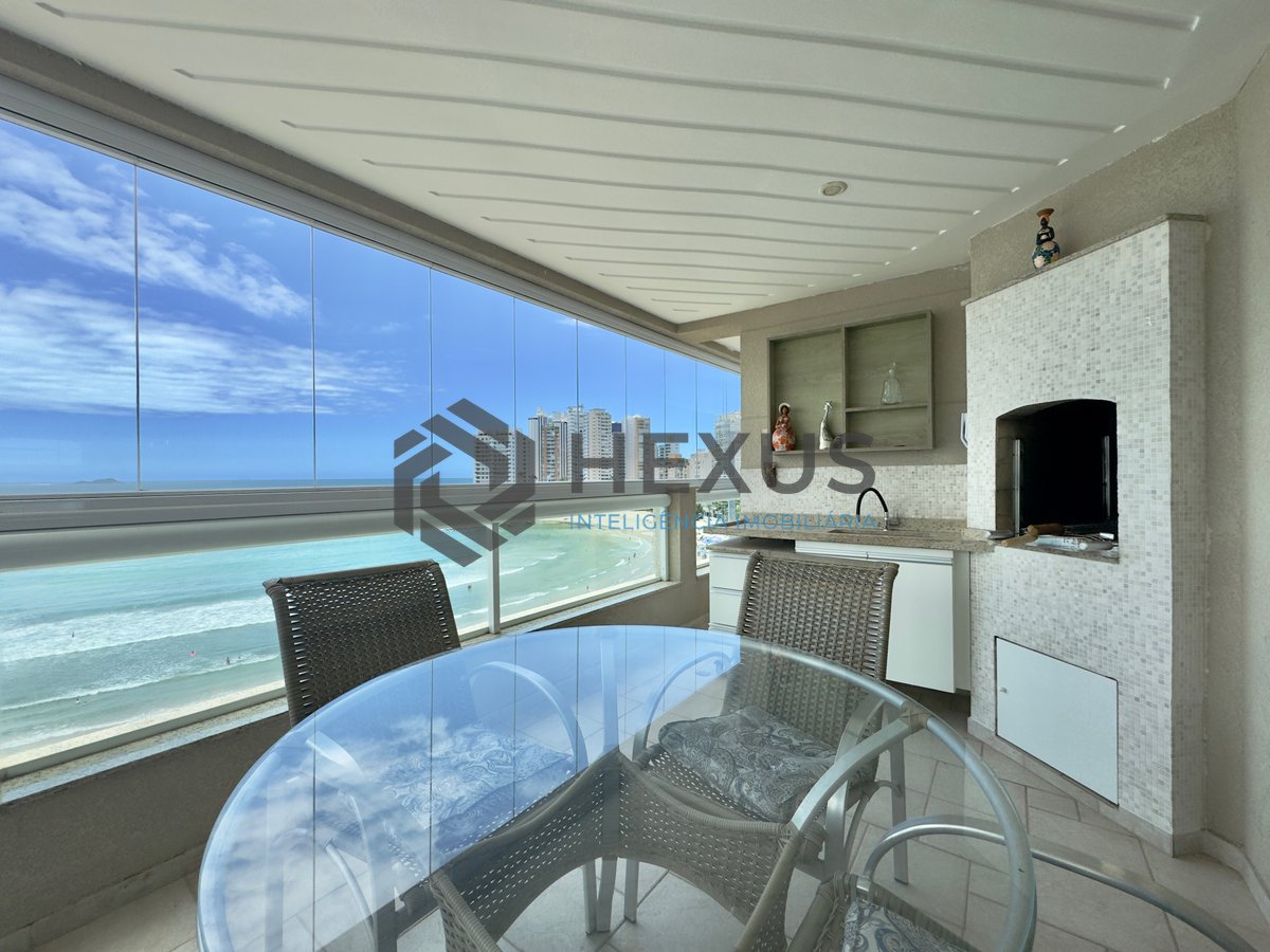Foto 7 de Apartamento reformado frente mar com varanda gourmet vista mar e lazer na Praia das Asturias, Guaruja