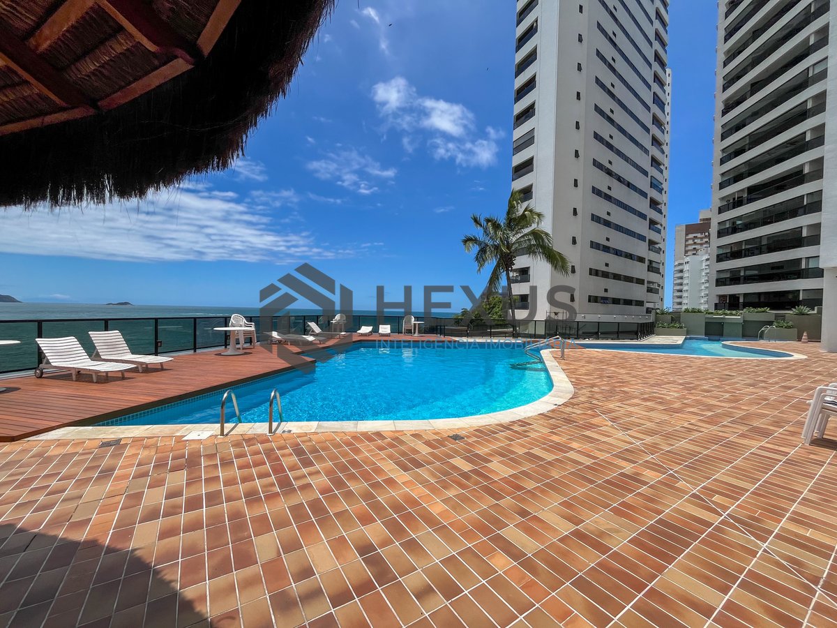 Foto 42 de Apartamento frente mar com varanda vista mar e lazer na Praia das Asturias, Guaruja