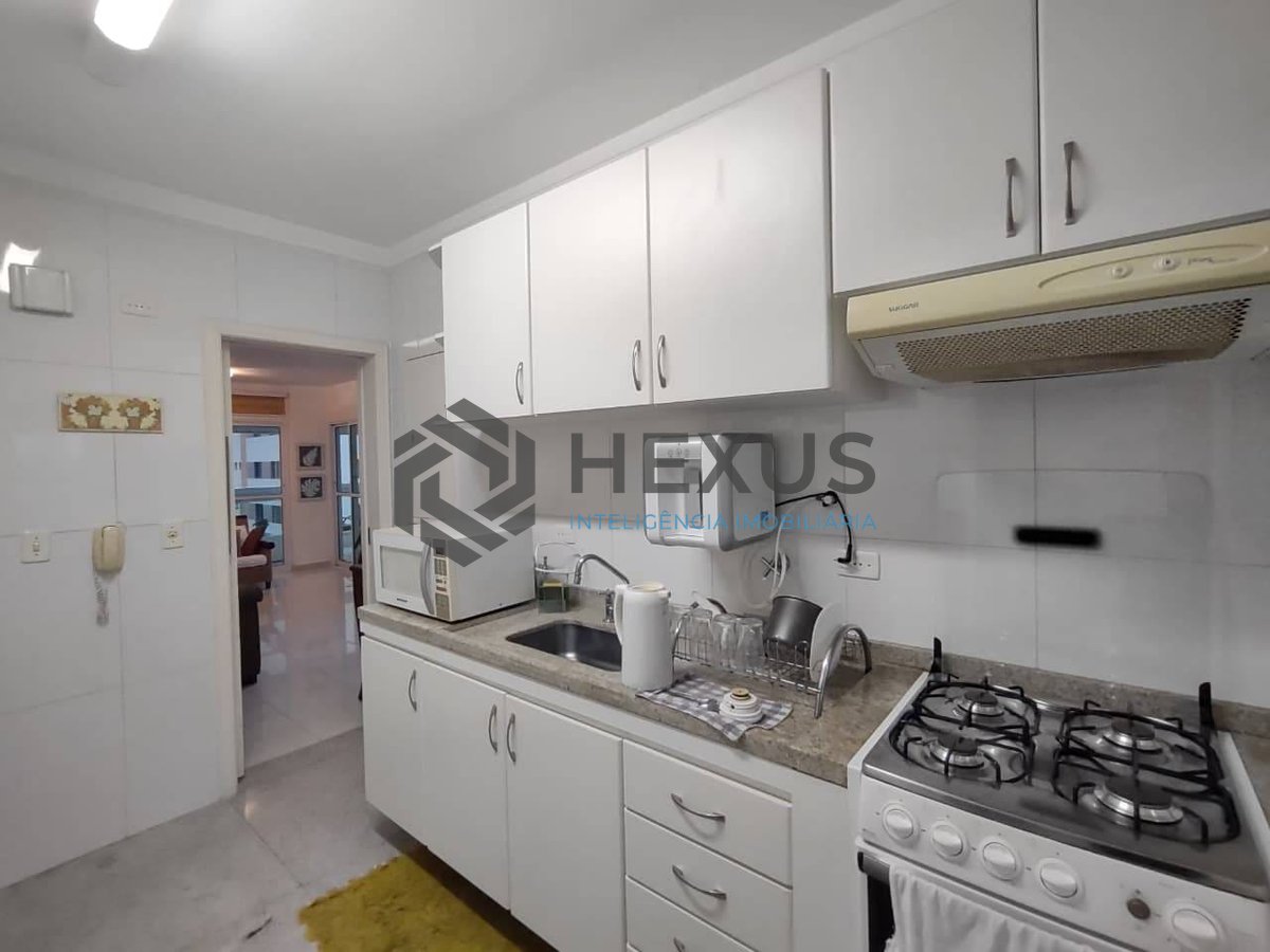 Foto 20 de Apartamento com varanda gourmet e lazer na Praia da Enseada, Guaruja