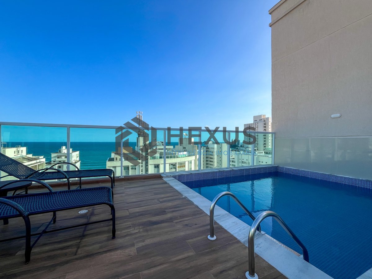 Foto 28 de Apartamento com varanda gourmet e lazer em prédio novo na Praia das Pitangueiras, Guaruja