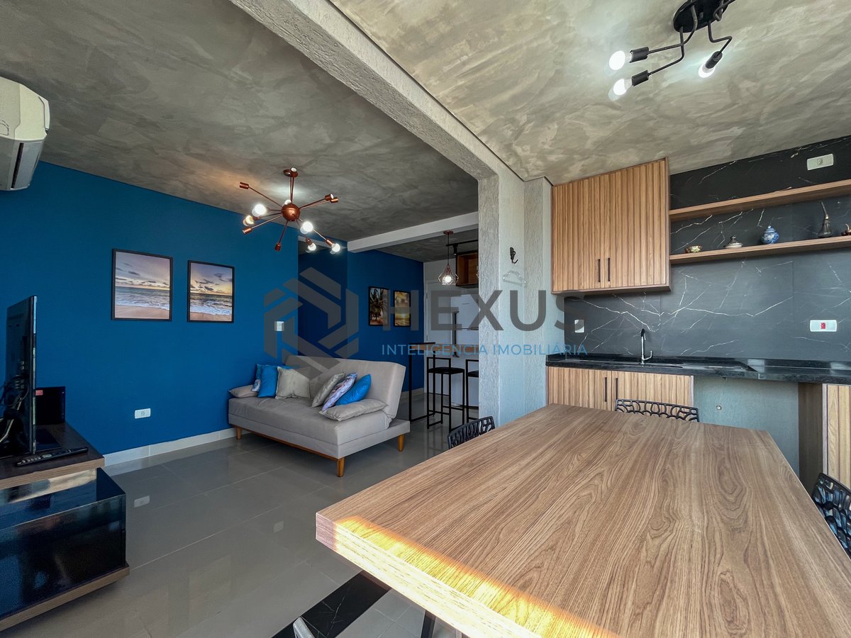 Foto 8 de Apartamento com varanda gourmet e lazer em prédio novo na Praia das Pitangueiras, Guaruja