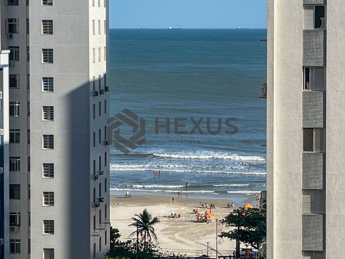 Foto 15 de Apartamento com varanda gourmet vista mar e lazer em prédio novo a uma quadra da Praia das Pitangueiras, Guaruja