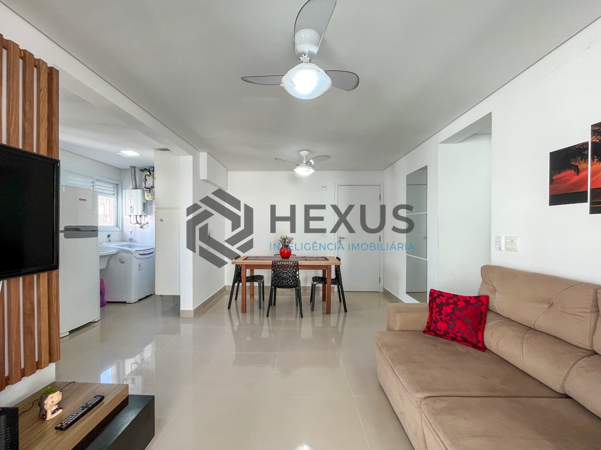 Foto 7 de Apartamento com varanda gourmet vista mar e lazer em prédio novo a uma quadra da Praia das Pitangueiras, Guaruja