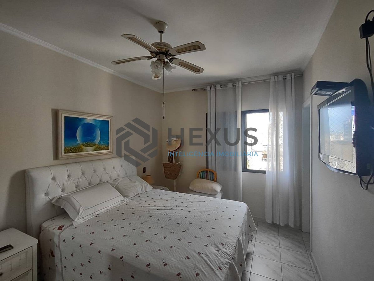 Foto 11 de Apartamento com varanda gourmet vista mar e lazer na Praia da Enseada, Guaruja