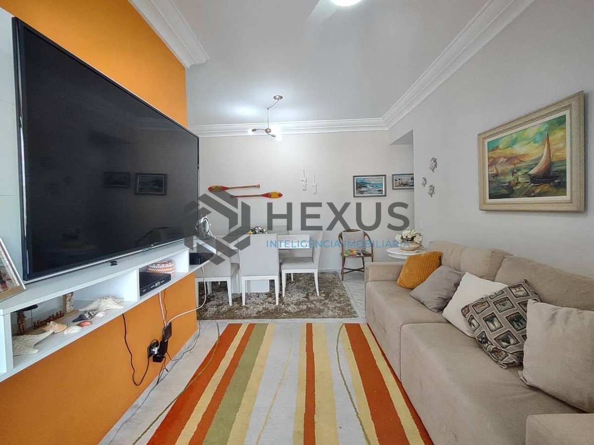 Foto 3 de Apartamento com varanda gourmet vista mar e lazer na Praia da Enseada, Guaruja