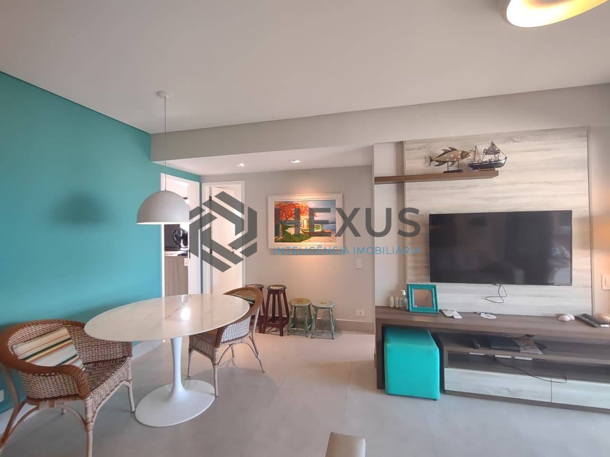 Foto 7 de Apartamento reformado com varanda gourmet vista mar e lazer na Praia da Enseada, Guaruja
