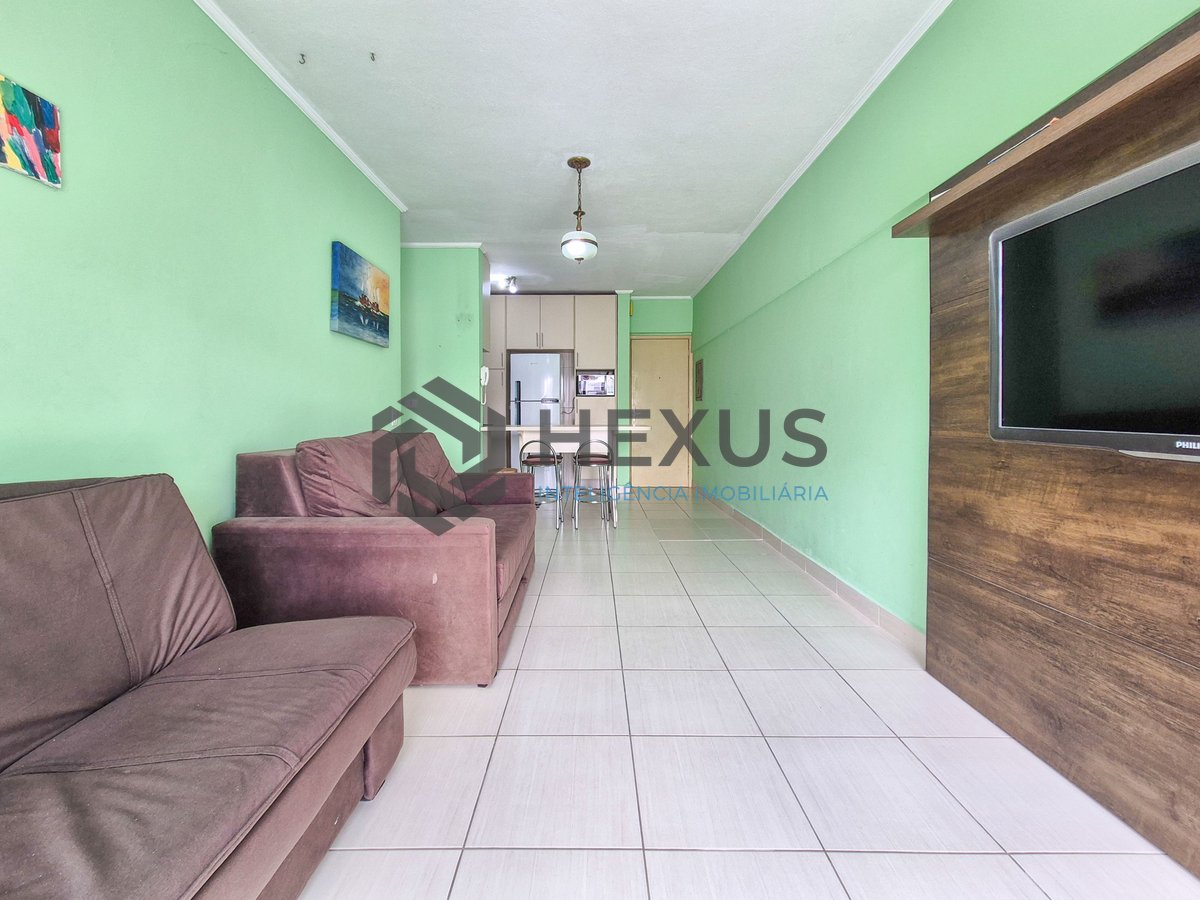 Foto 14 de Apartamento com varanda e vista livre a venda na praia das Asturias, Guaruja