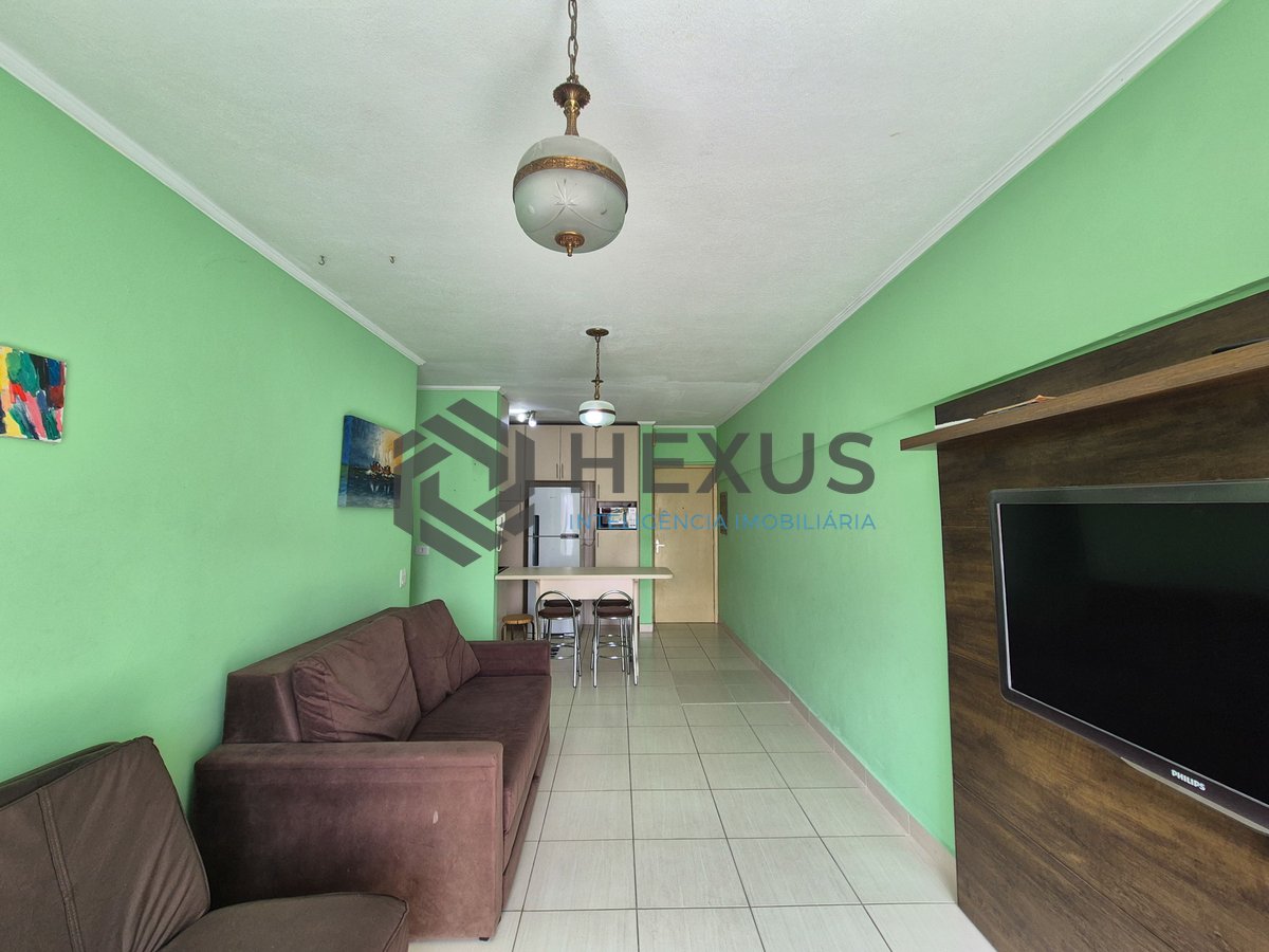 Foto 8 de Apartamento com varanda e vista livre a venda na praia das Asturias, Guaruja