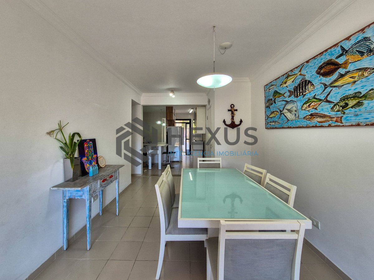 Foto 6 de Apartamento com varanda e lazer na Praia das Pitangueiras, Guaruja