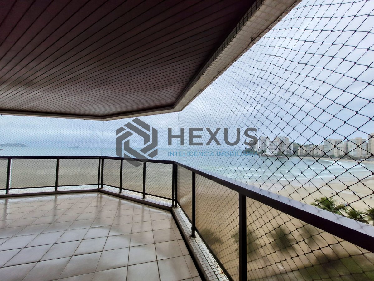 Foto 12 de Apartamento reformado frente mar com varanda vista mar e lazer na Praia das Asturias, Guaruja