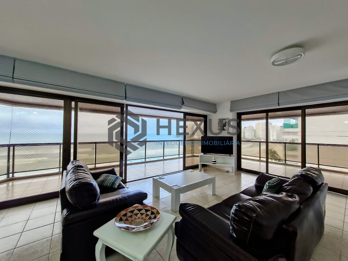 Foto 3 de Apartamento reformado frente mar com varanda vista mar e lazer na Praia das Asturias, Guaruja