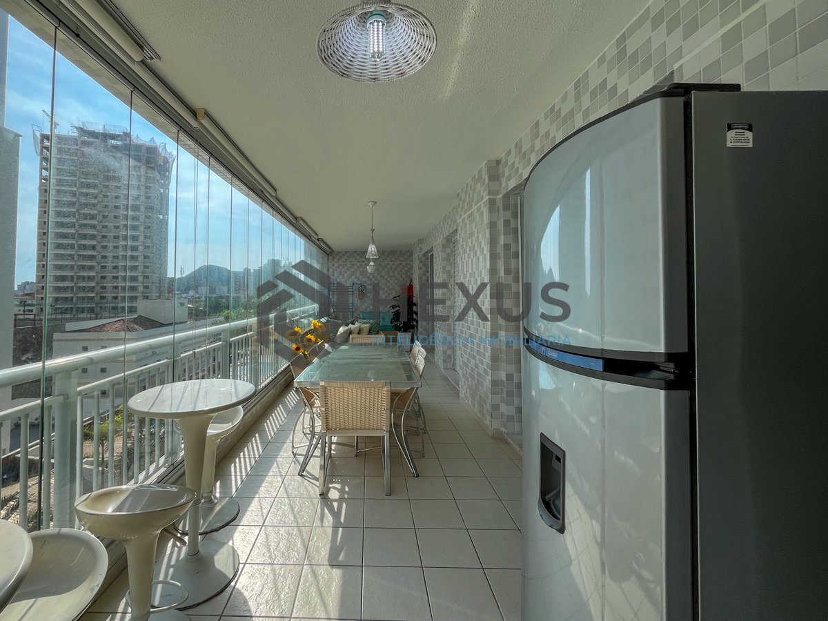 Foto 11 de Apartamento varanda gourmet e lazer em prédio novo a uma quadra da Praia das Asturias, Guaruja