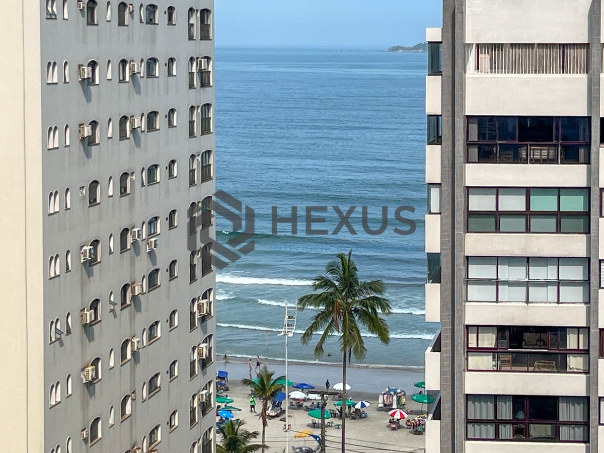 Foto 12 de Apartamento com varanda gourmet vista mar e lazer em prédio novo na beira mar da Praia das Asturias, Guaruja
