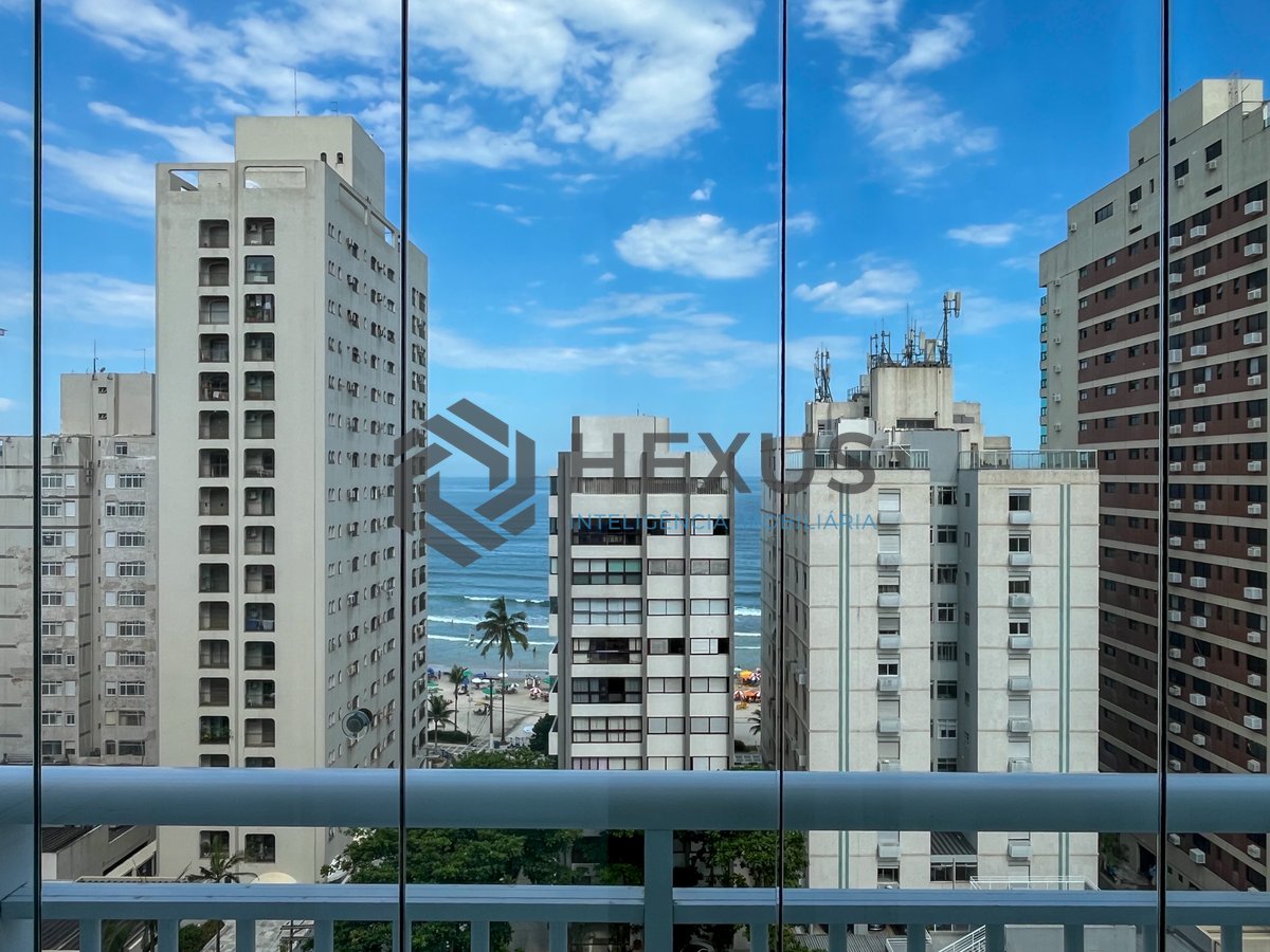 Foto 21 de Apartamento com varanda gourmet vista mar e lazer em prédio novo na beira mar da Praia das Asturias, Guaruja