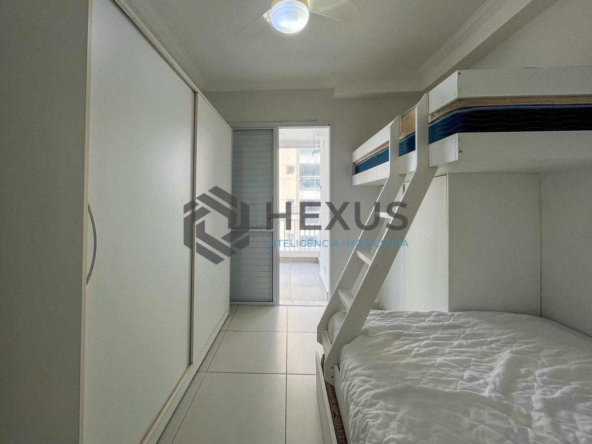 Foto 16 de Apartamento com varanda gourmet vista mar e lazer em prédio novo na Praia das Asturias, Guaruja