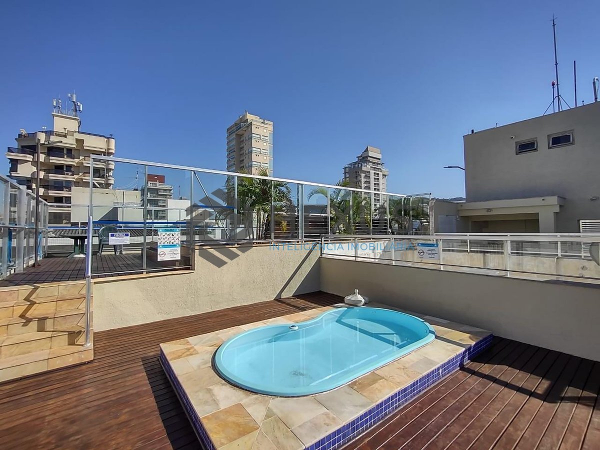 Foto 29 de Apartamento duplex com varanda e lazer na Praia da Enseada, Guaruja
