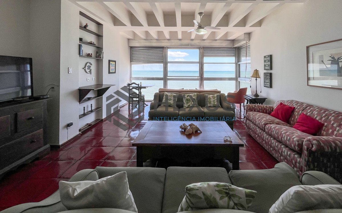Foto 4 de Apartamento frente mar com vista oceânica na Praia das Pitangueiras, Guaruja