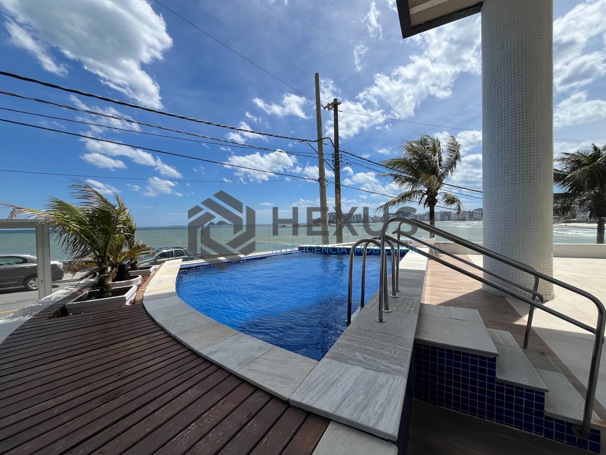 Foto 35 de Apartamento frente mar com vista oceânica na Praia das Pitangueiras, Guaruja