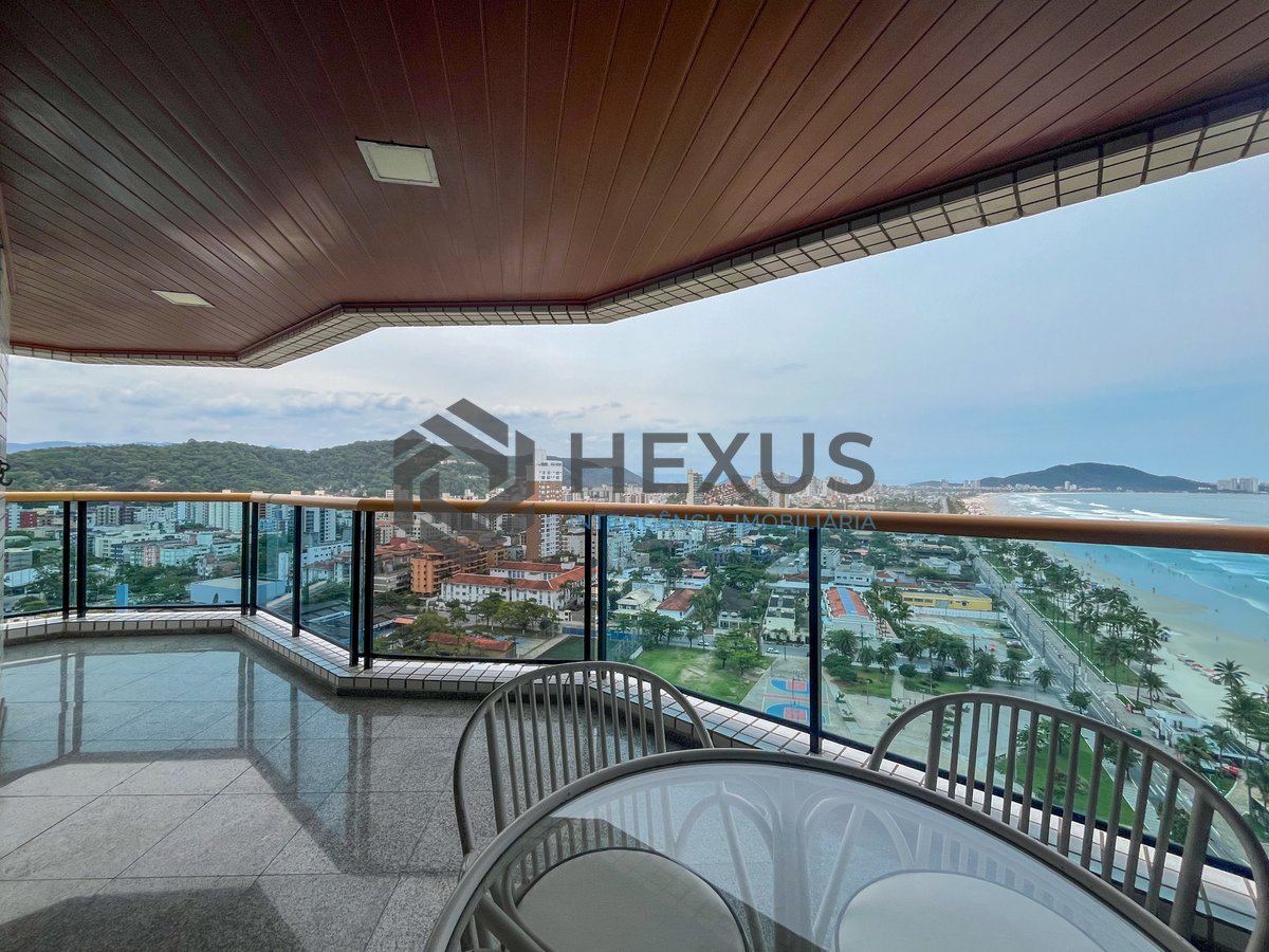 Foto 11 de Apartamento com varanda vista mar e lazer na beira mar da Praia da Enseada, Guaruja
