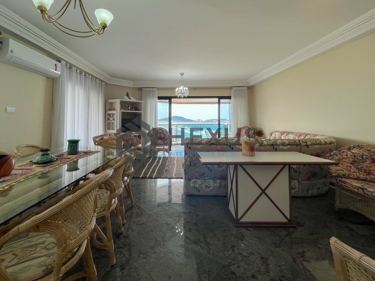 Foto 5 de Apartamento com varanda vista mar e lazer na beira mar da Praia da Enseada, Guaruja