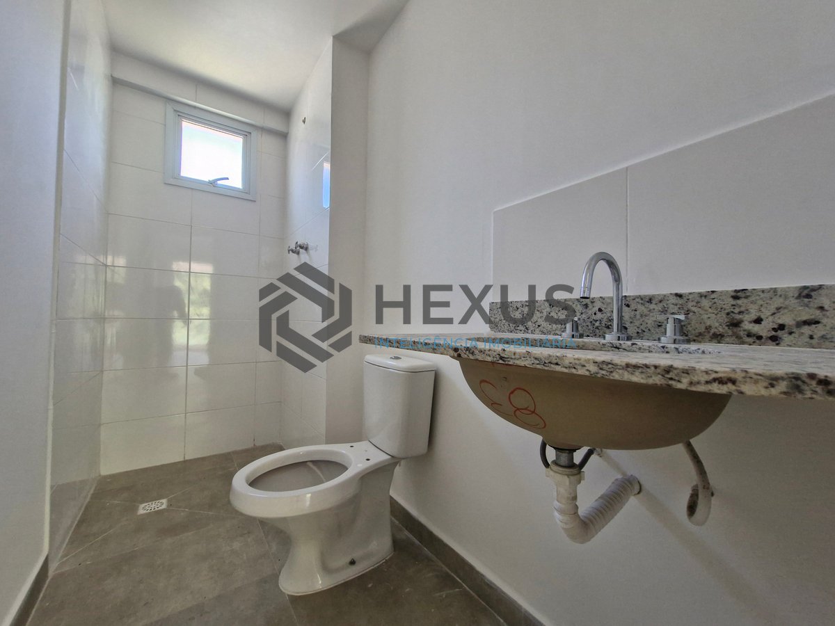 Foto 15 de Apartamento com varanda gourmet e lazer em prédio novo a uma quadra da Praia das Astúrias, Guaruja