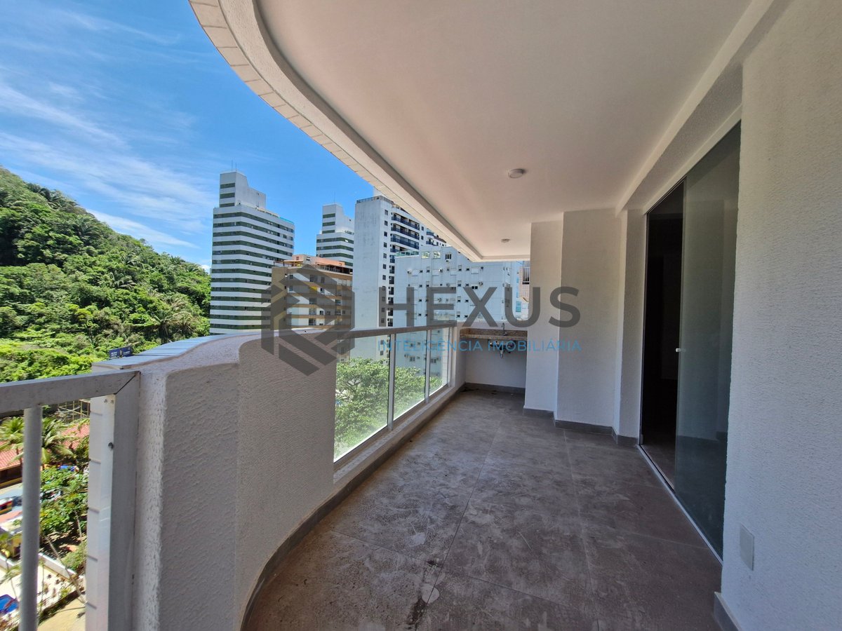Foto 7 de Apartamento com varanda gourmet e lazer em prédio novo a uma quadra da Praia das Astúrias, Guaruja