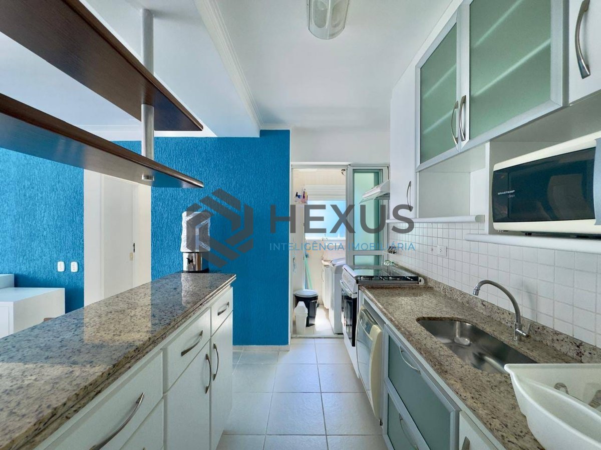 Foto 14 de Apartamento com varanda vista mar e lazer na beira mar da Praia das Asturias, Guaruja