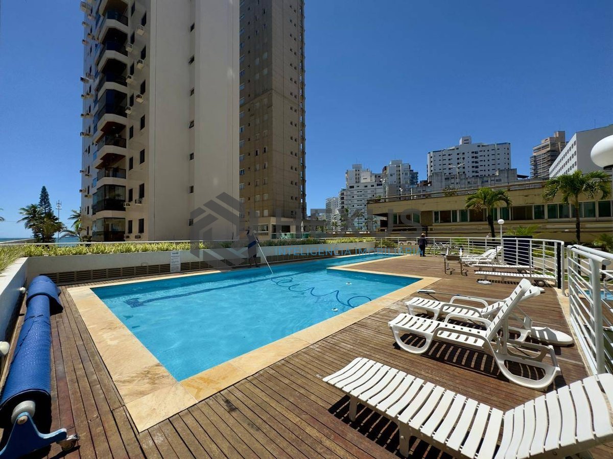 Foto 27 de Apartamento com varanda vista mar e lazer na beira mar da Praia das Asturias, Guaruja