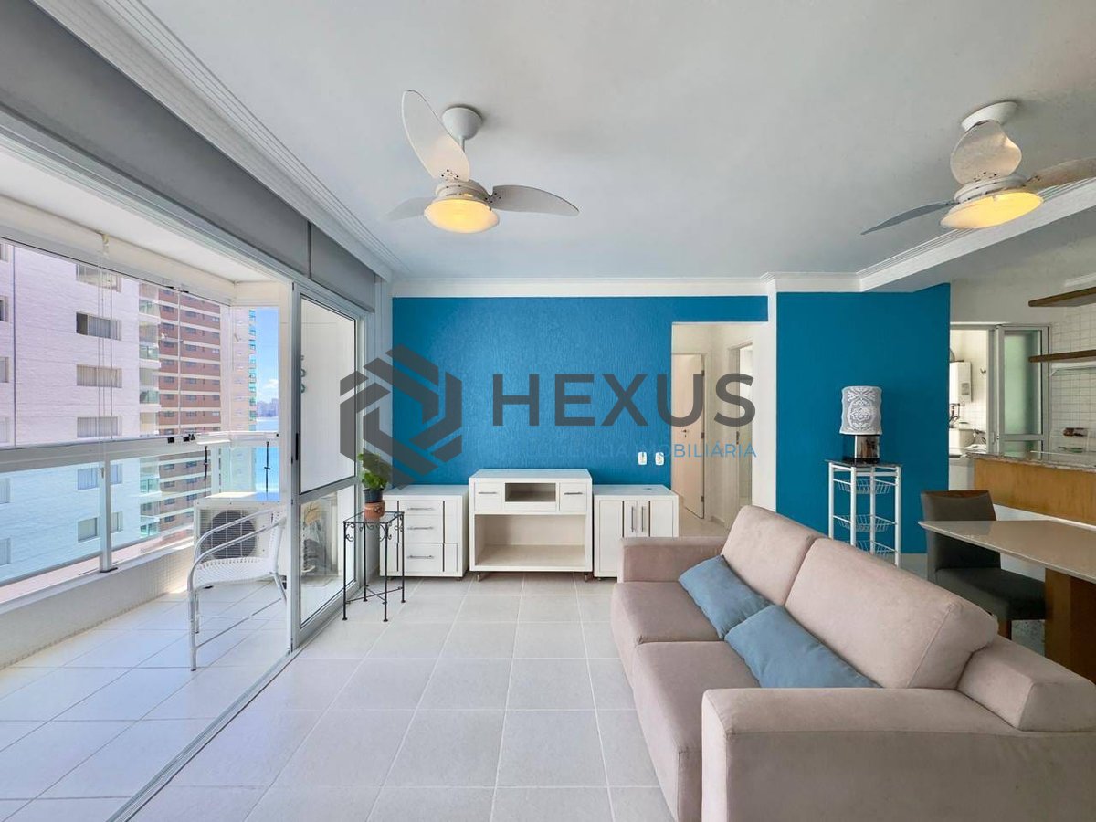 Foto 8 de Apartamento com varanda vista mar e lazer na beira mar da Praia das Asturias, Guaruja