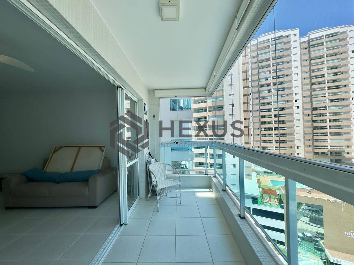 Foto 10 de Apartamento com varanda vista mar e lazer na beira mar da Praia das Asturias, Guaruja